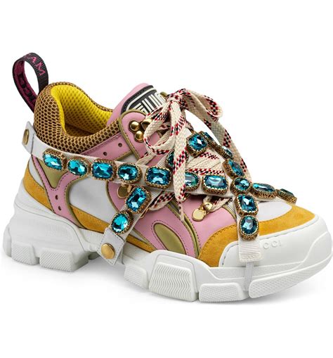 women's gucci sneakers with jewels|gucci jeweled sneakers price.